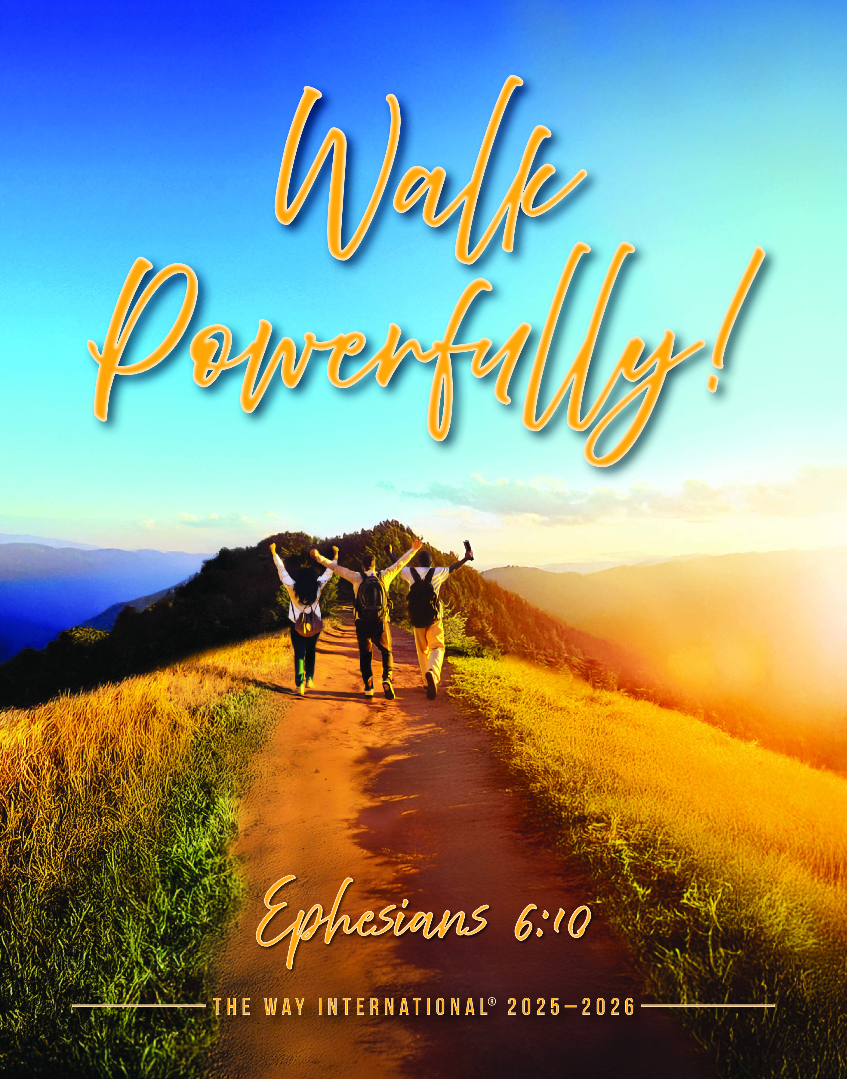 Walk Powerfully! Theme Note Cards (8pk)
