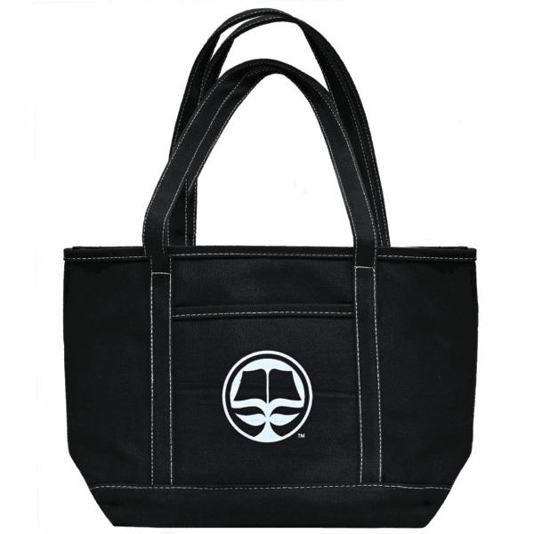 Black Way Logo Canvas Bag