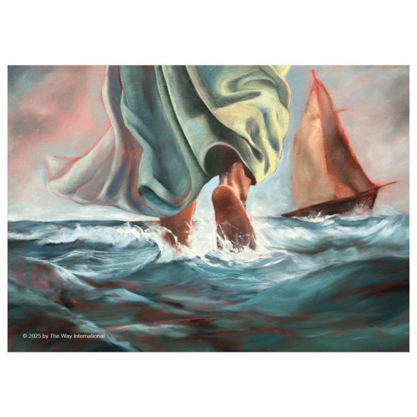 The Walk of Power Art Print and Note Cards