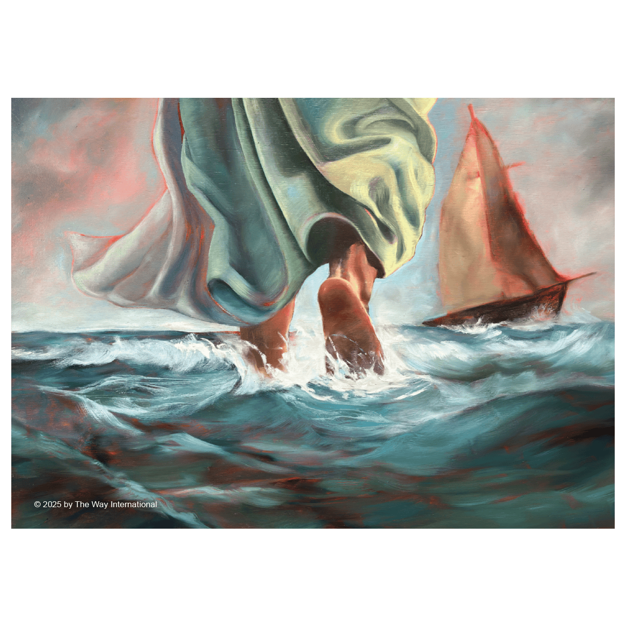The Walk of Power Art Print and Note Cards
