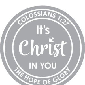 Christ in You Sticker