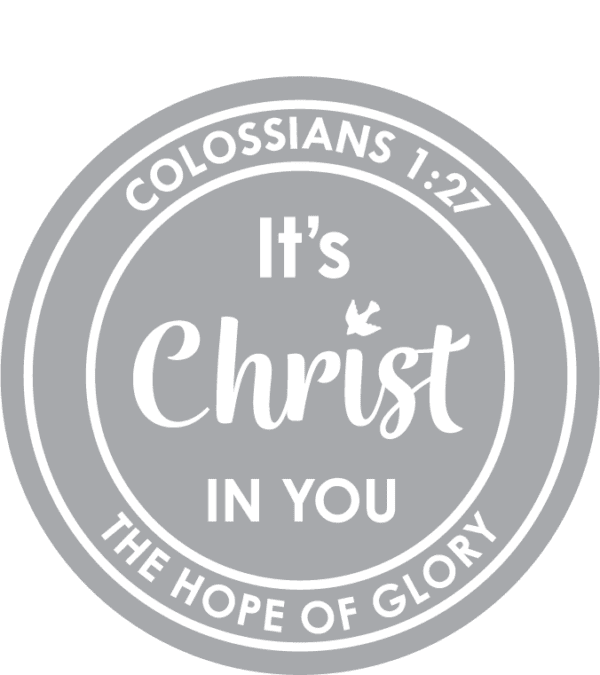 Christ in You Sticker